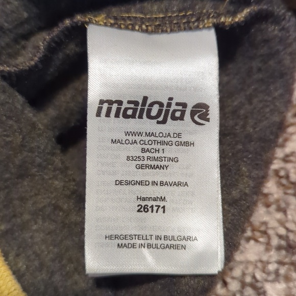 Maloja Wool Blend Zip Up Hoodie - Picture 8 of 8